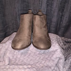 Nude booties